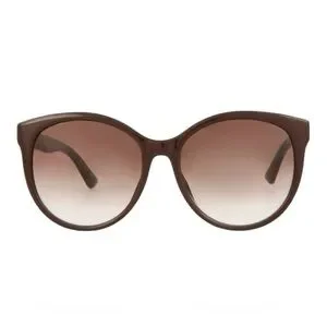 Gucci | Accessories | Gucci Dark Brown Sunglasses With Gold  display picture 1